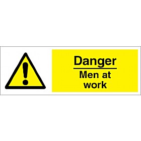 Danger Men At Work Sign | Cheap Danger Men At Work Sign from our Hazard ...