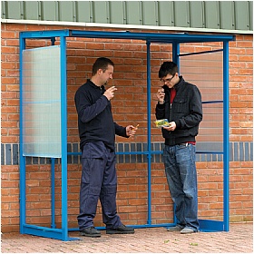 Large Smoking Shelter | Cigarette Bins & Smoking Shelters