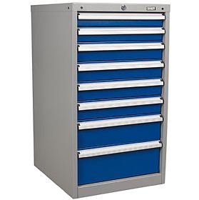 Sealey 5 Drawer Industrial Cabinet - 565W x 580D x 700H - Model A ...