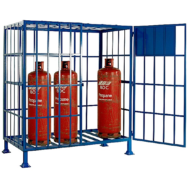 Standing Propane Cylinder Storage Cage Cylinder Storage