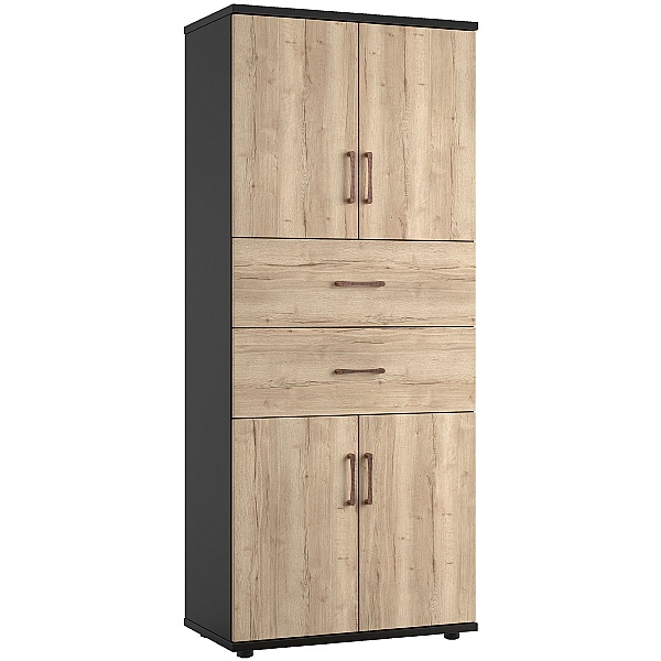 Wooden Office Cabinets Wooden Office Storage Solutions   060835 