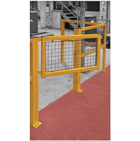 Fully Welded Gate Barrier Units | Industrial Barriers