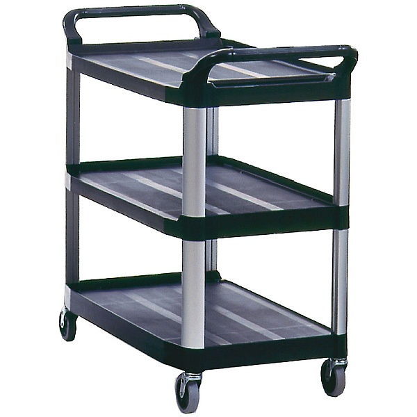 X-tra Utility Trolley with 3 Open Shelves | Housekeeping & Laundry Trolleys