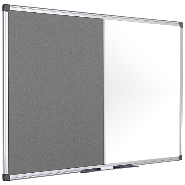 Bi-Office Felt / Laminate Whiteboards Combi Boards | Combination Boards