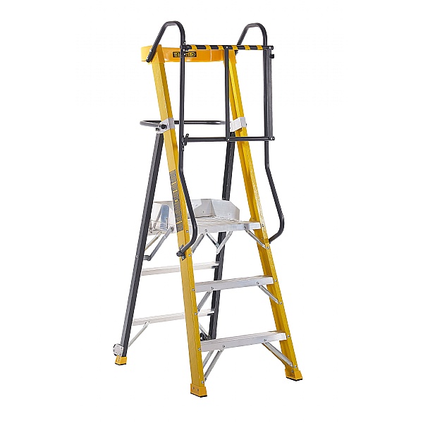 Climb-It Glass Fibre Podium Steps | Glass Fibre Step Ladders