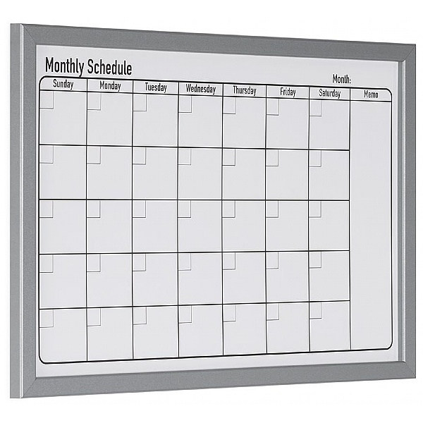 Bi-Office Magnetic Monthly Planner Drywipe Board | Specialist Planning ...