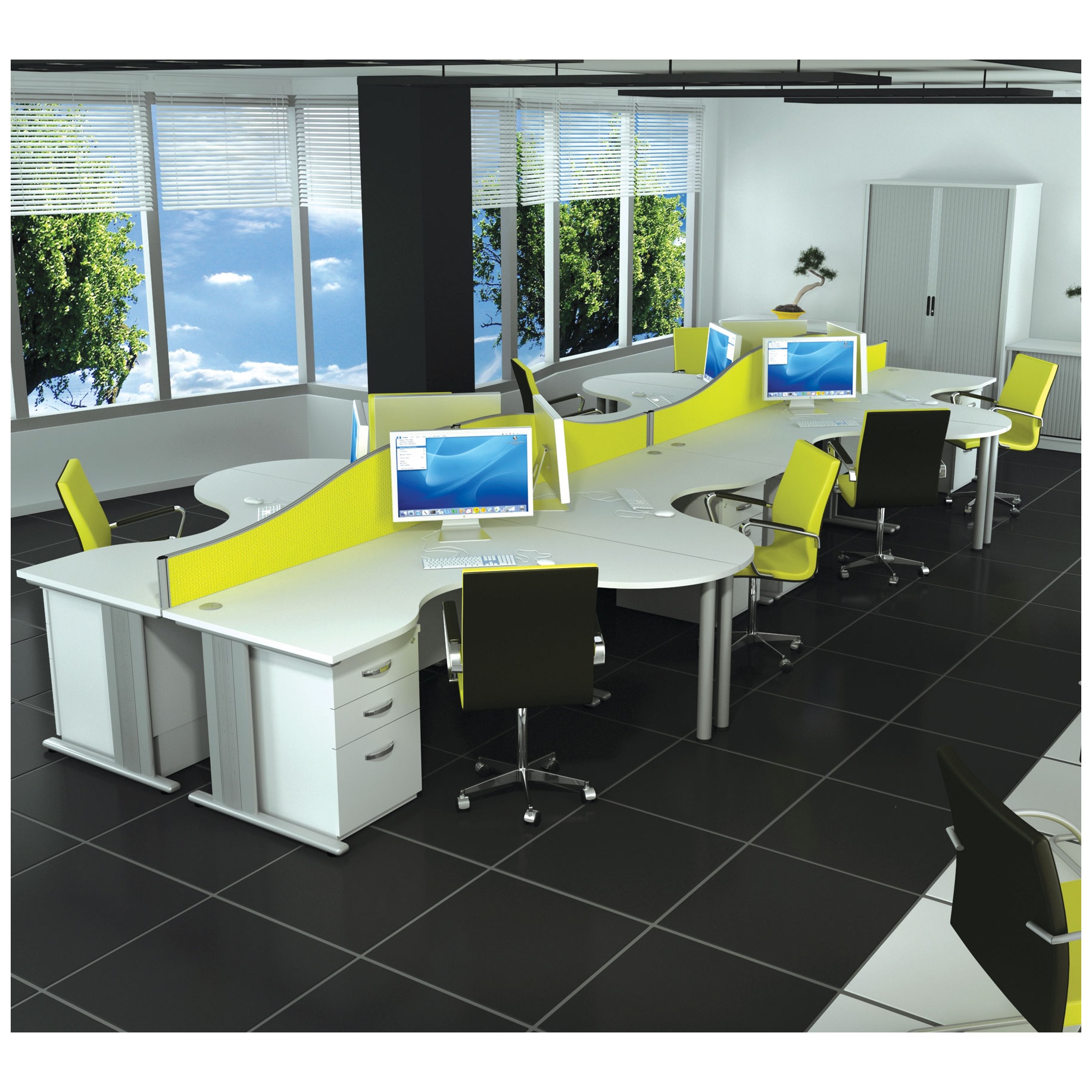 Accolade Rectangular Desks | Rectangular Office Desks