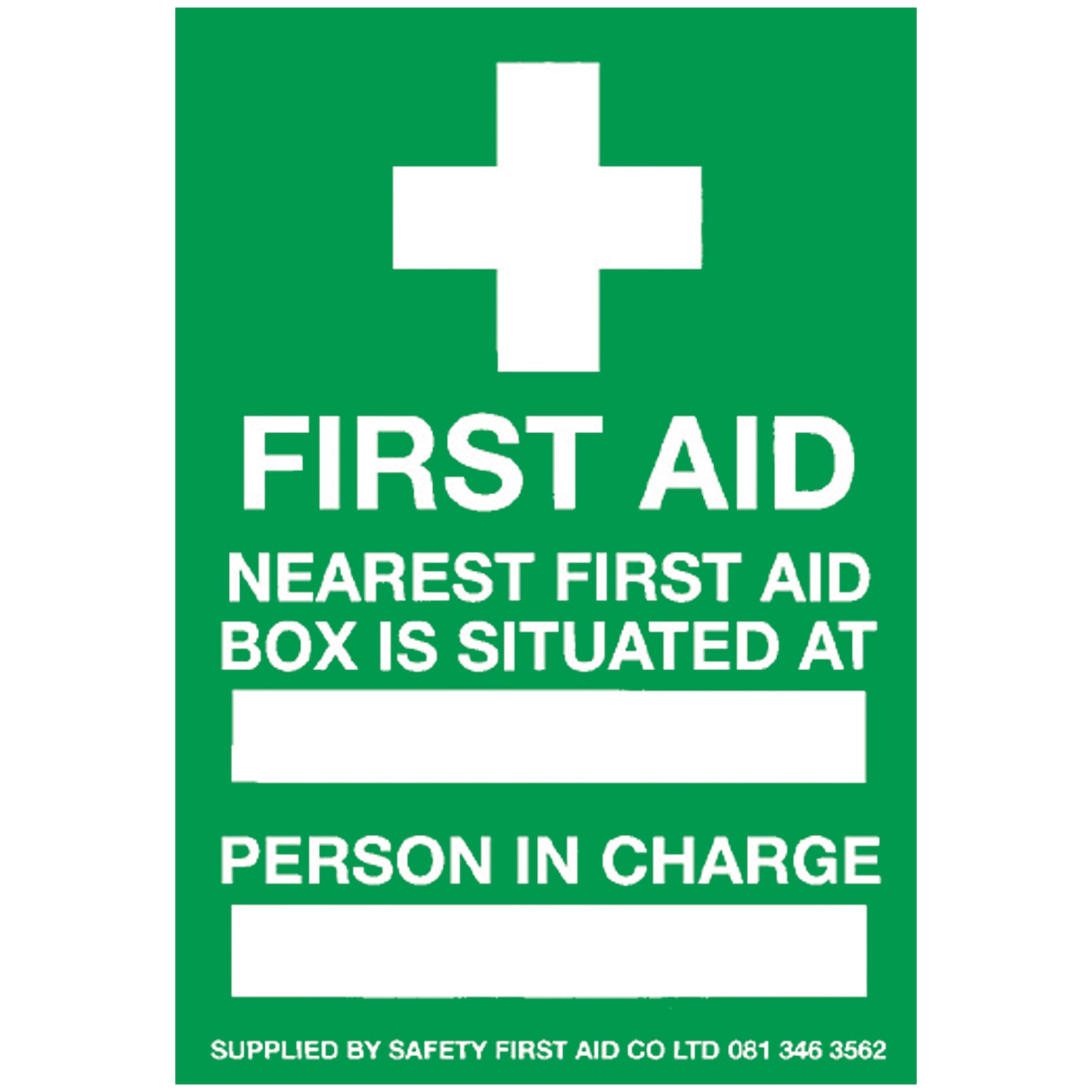 first-aid-box-location-sign-literature-signs