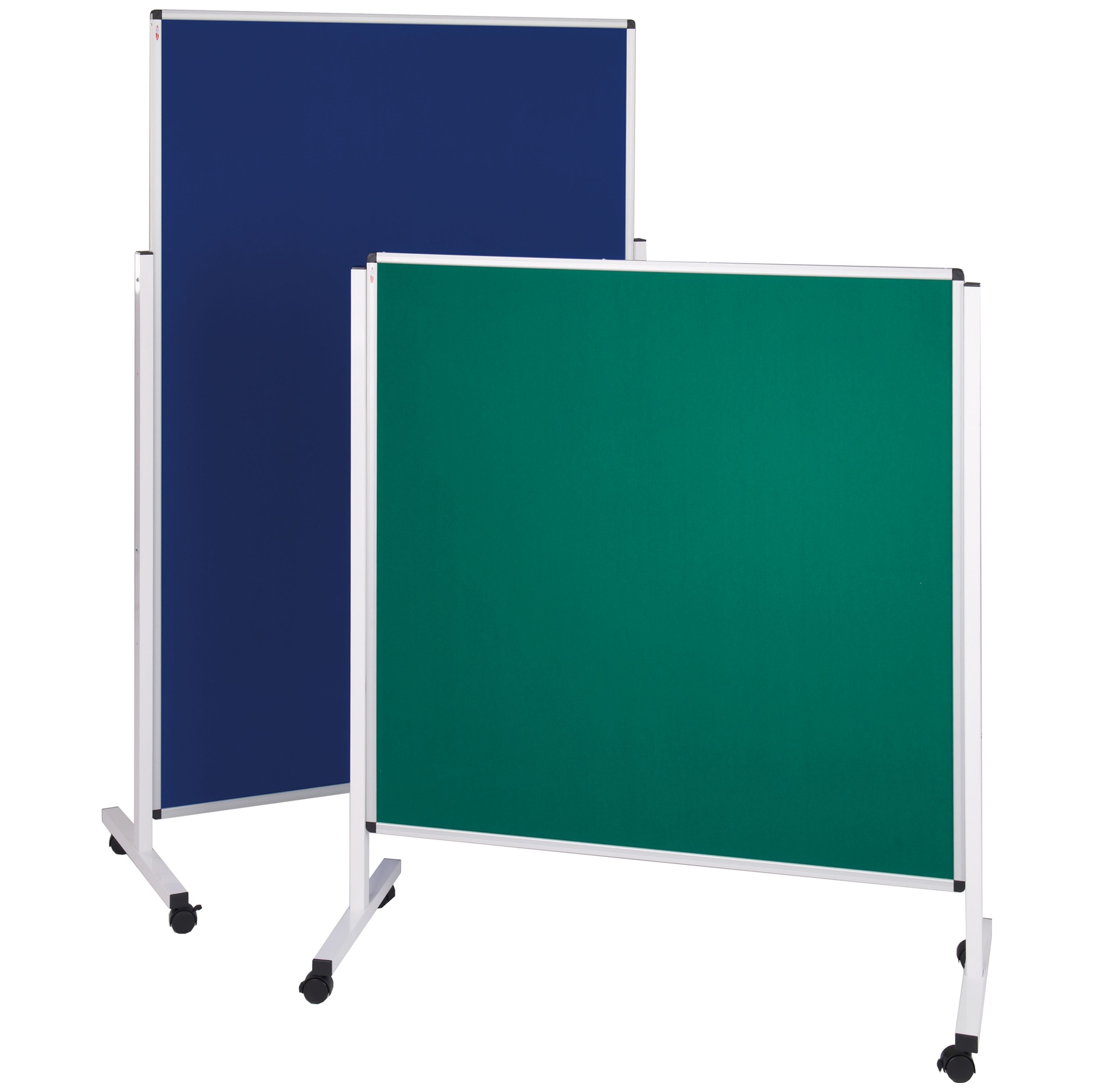 Double Sided Mobile Pinboard Display Screen Noticeboards