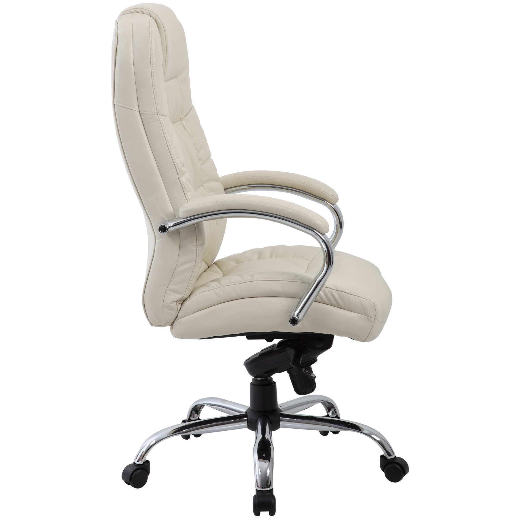 lucca cream executive leather office chairs