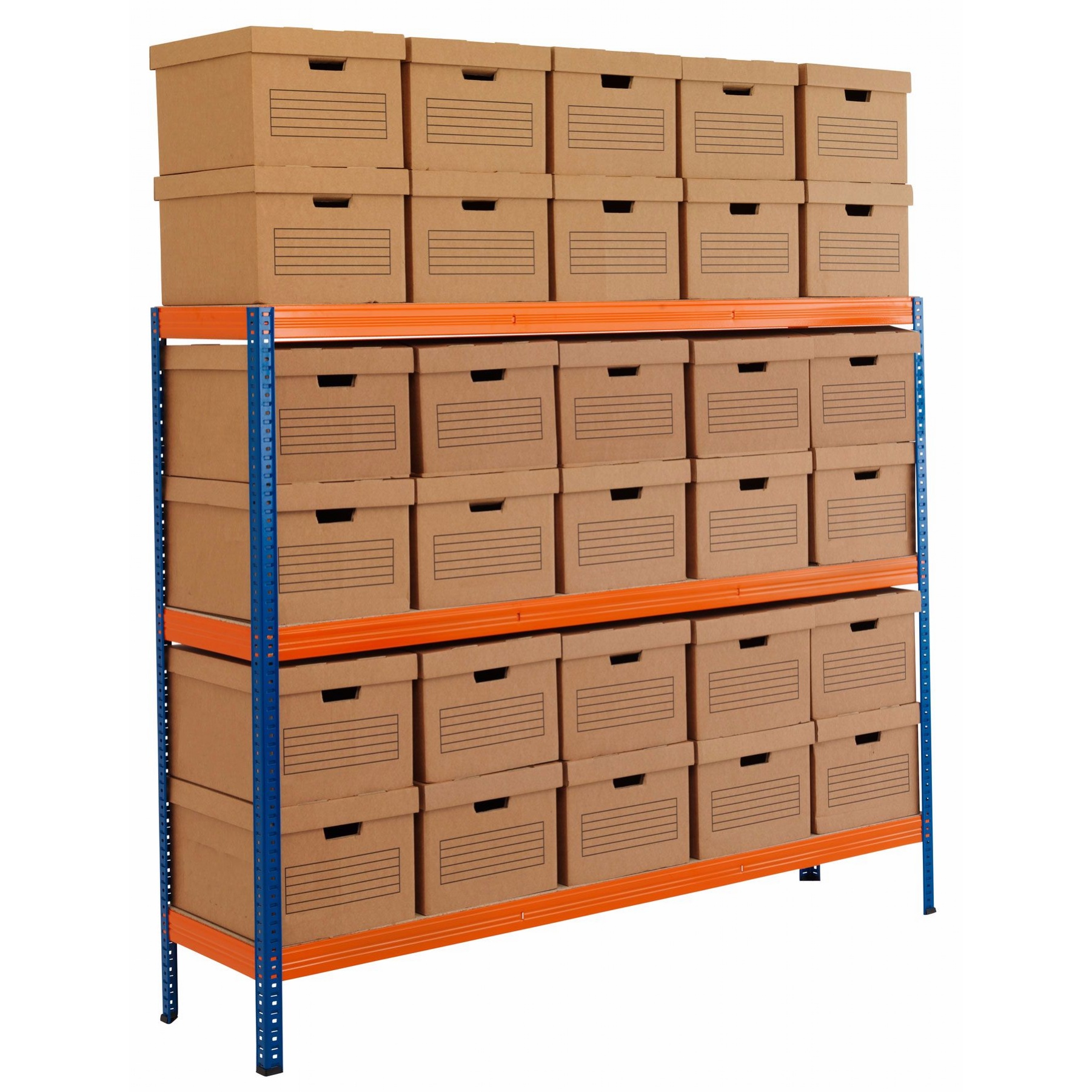 Archive Storage Racking With Standard Boxes Archive Shelving With 