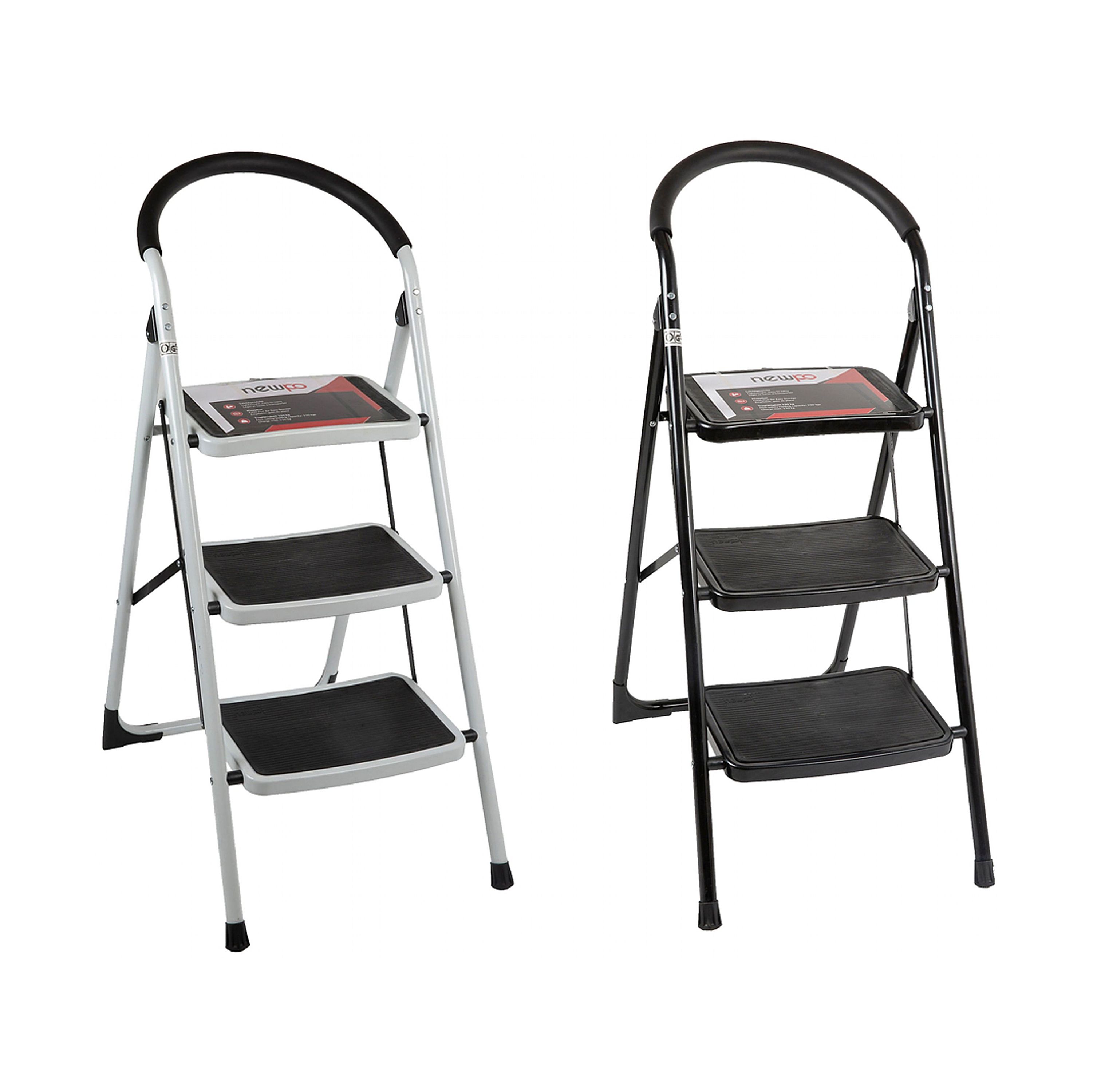 Newpo Folding 3 Step Stool Step Stools & Small Steps