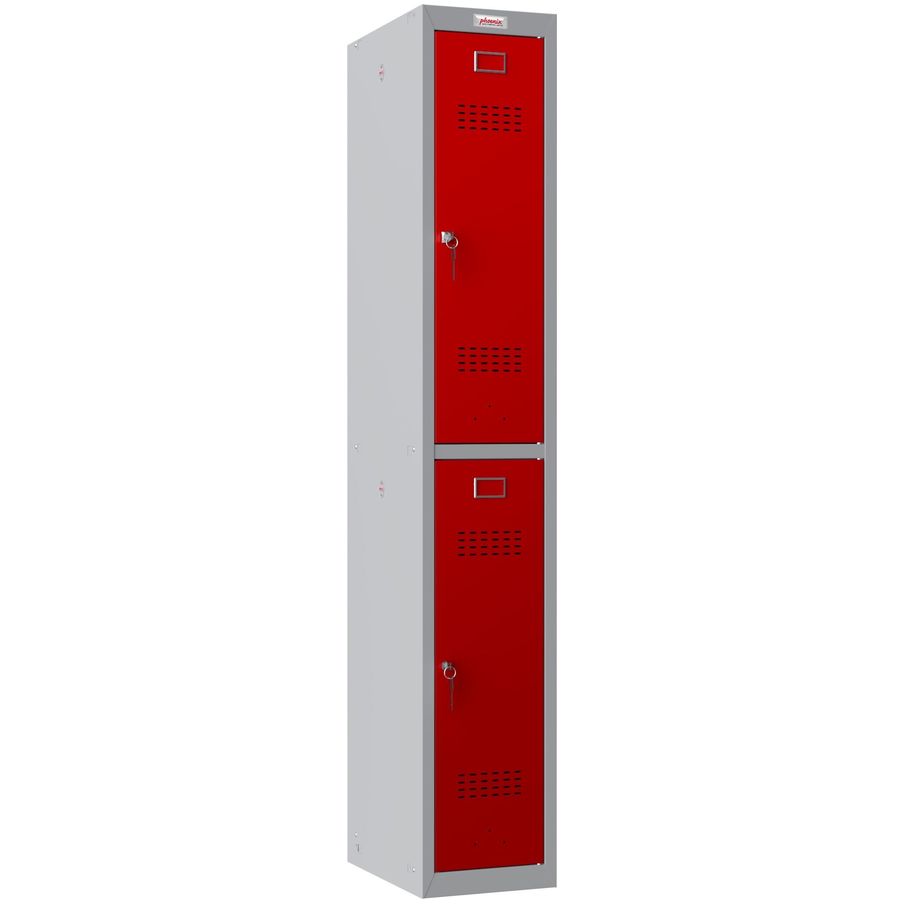 Phoenix PL Series Personal Lockers - 2 Door 1 Column With Key Lock ...